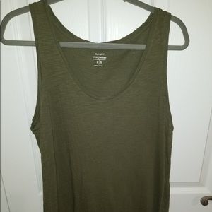 Green old navy tank top